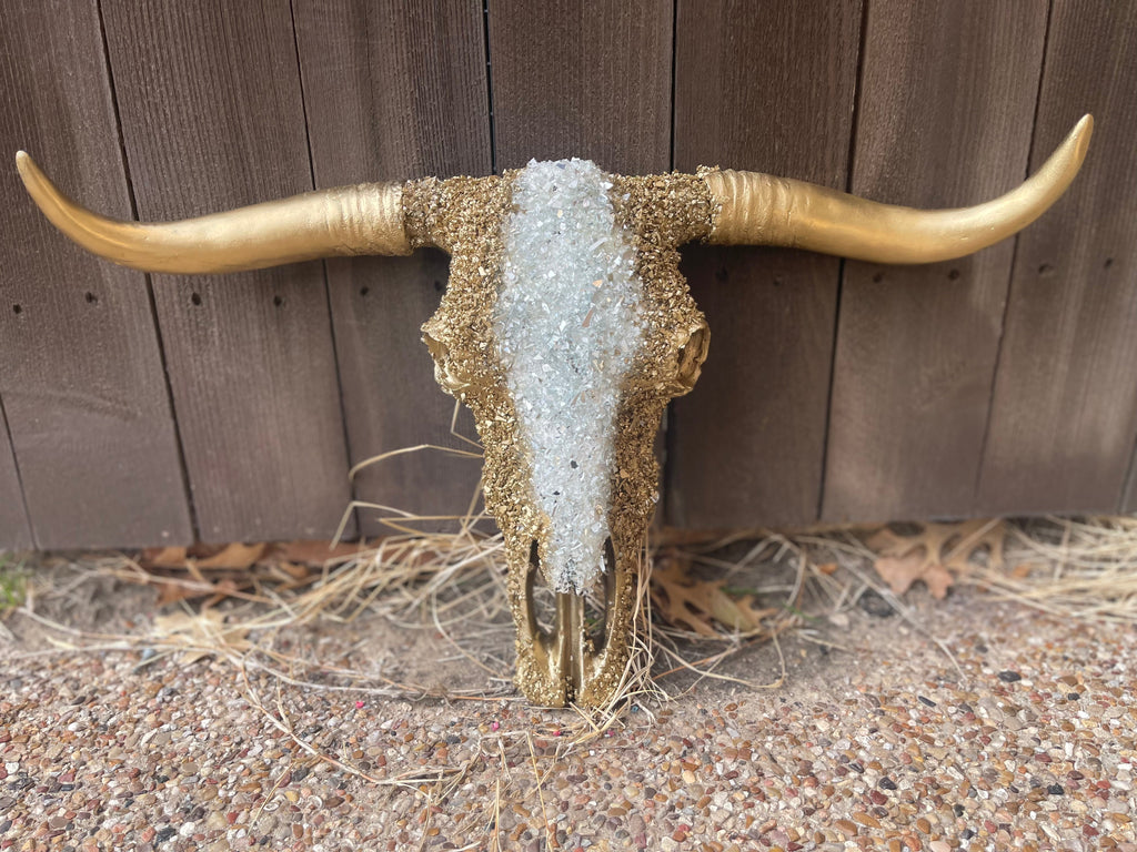 Diana Gold Custom Cowskull - message to order