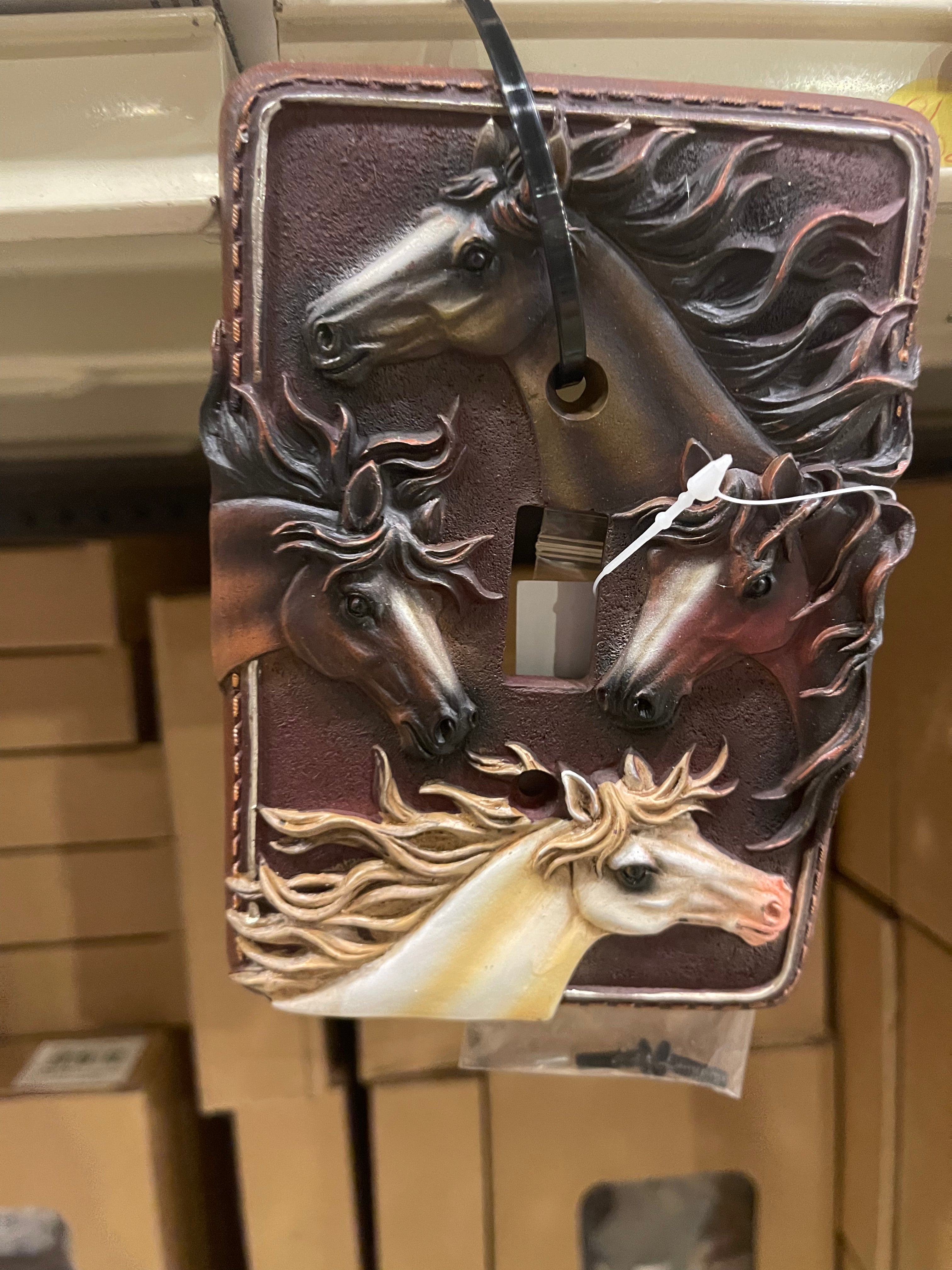 Horses Cover Plates