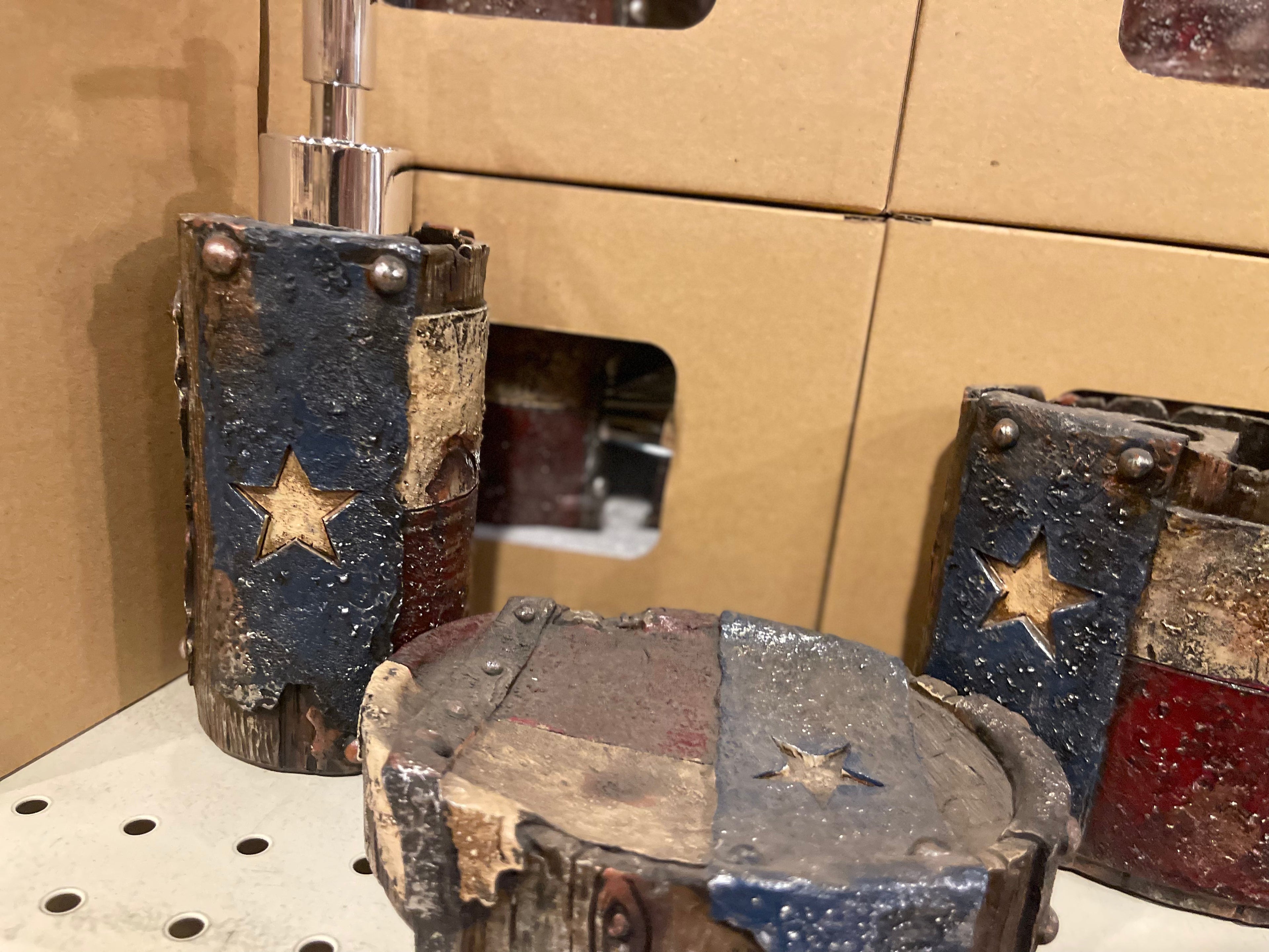 Texas Star Bathroom Set