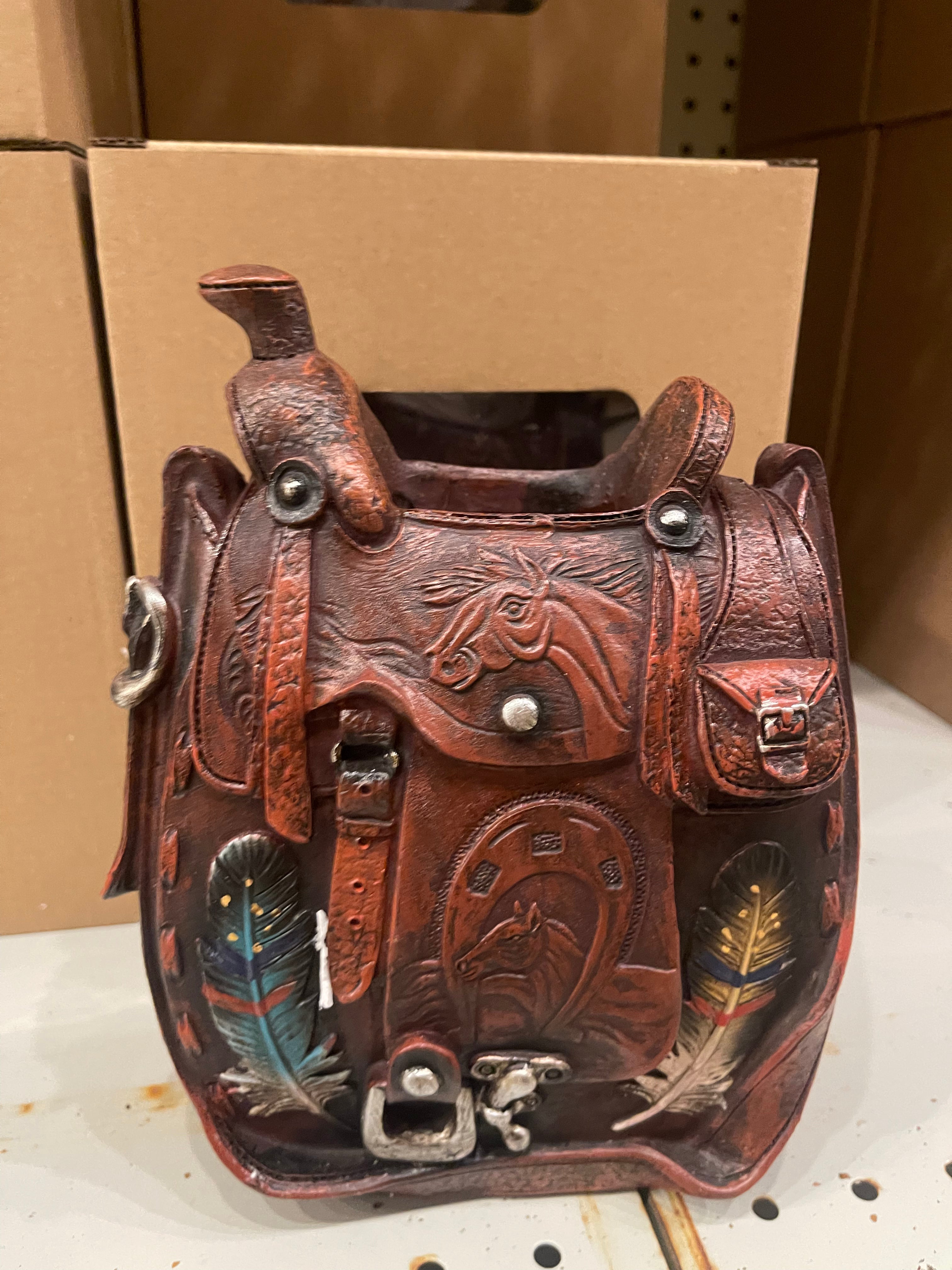 Saddle Western Vase