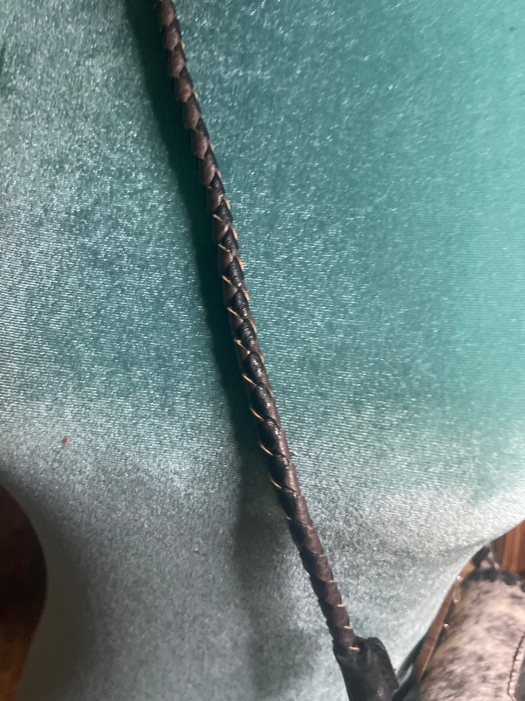 Cowhide Fringe Crossbody Purse Black