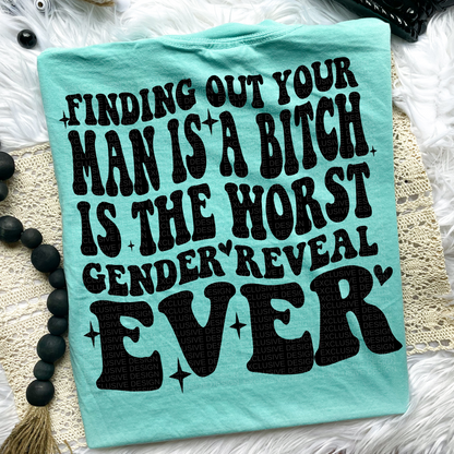 Gender Reveal Comfort Colors T-shirt