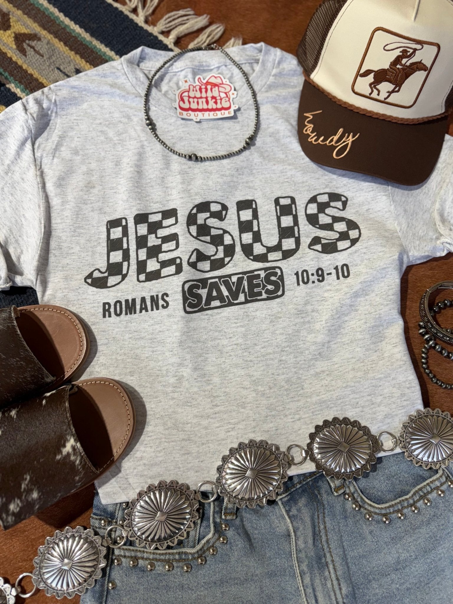 Jesus Saves Graphic Tee