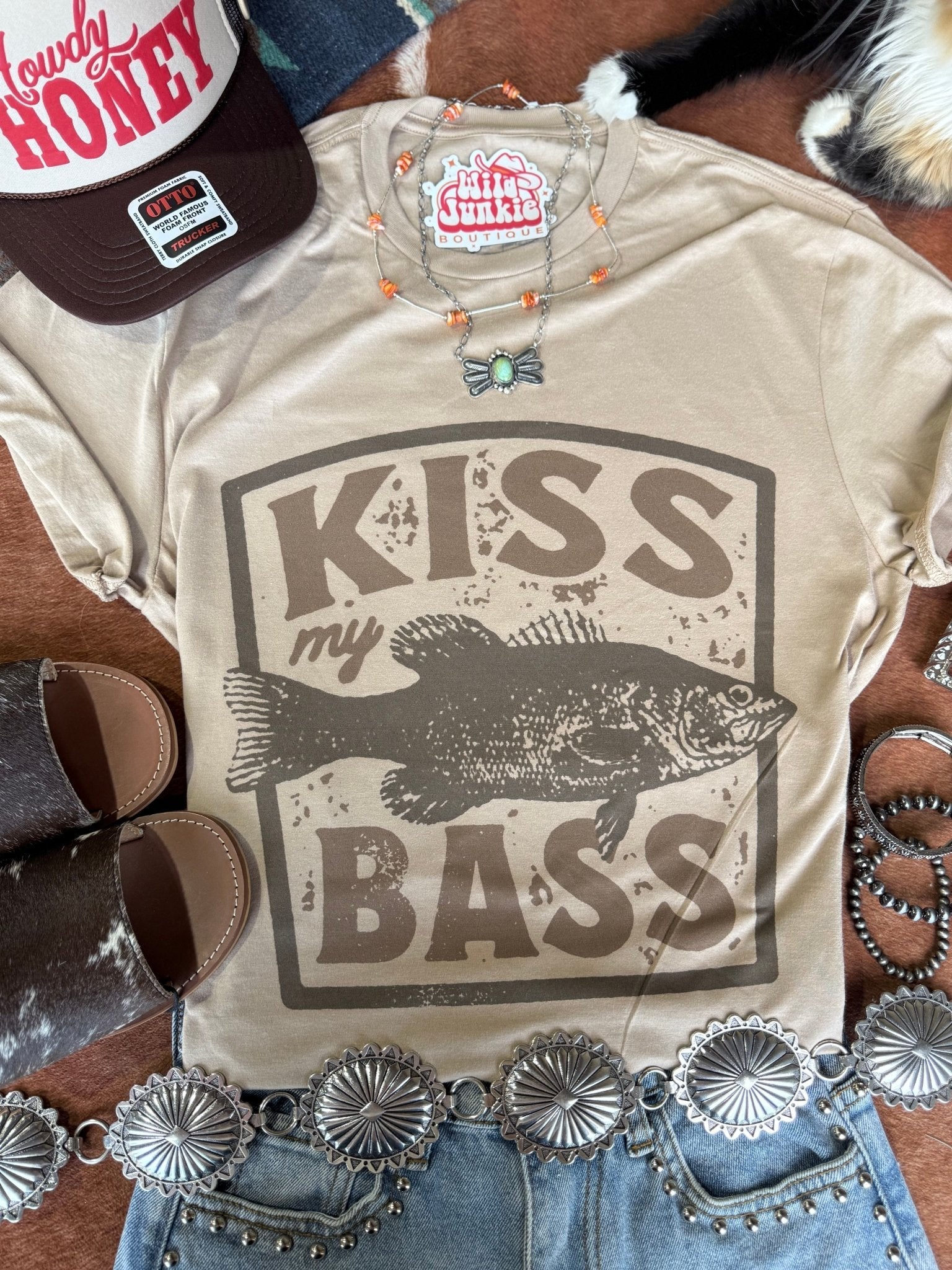 Kiss My Bass Graphic Tee