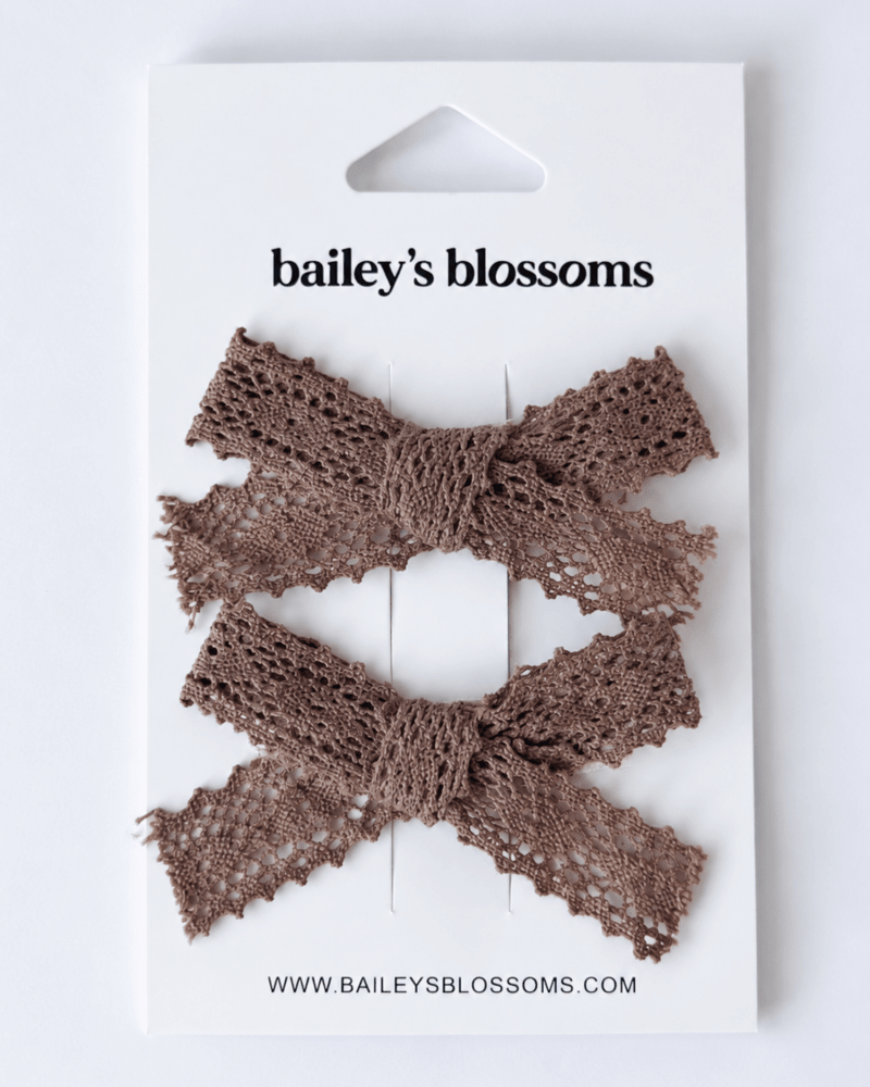 Lace Piggie Sets - Cedar