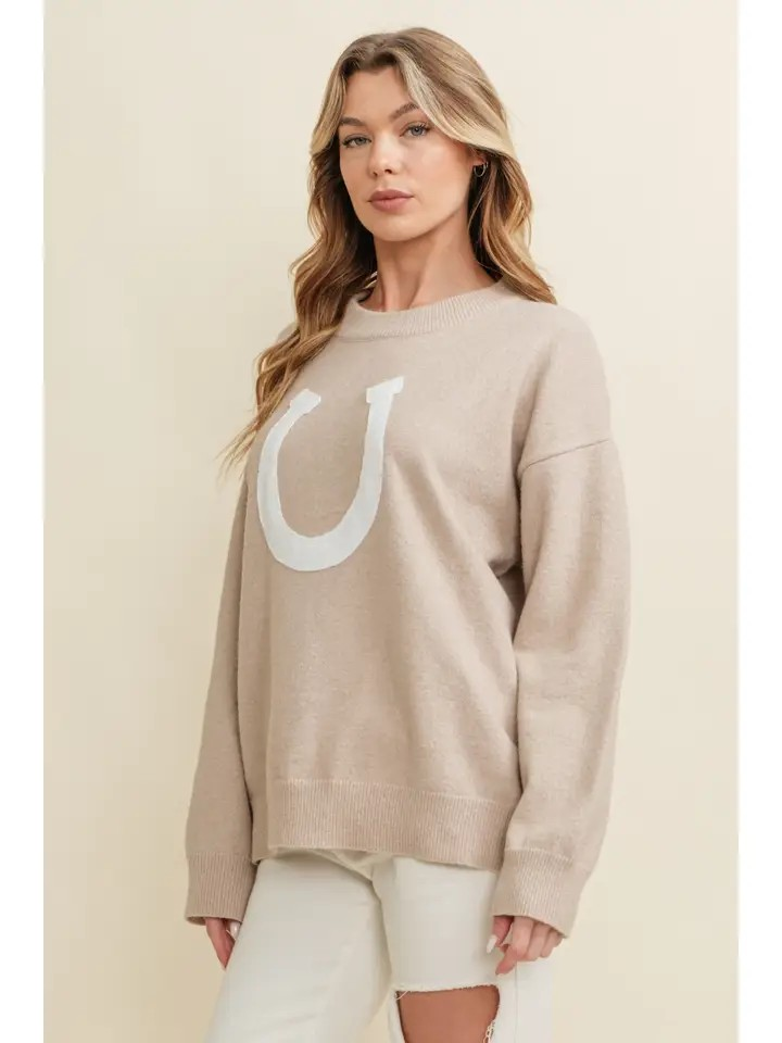 The Morgan Horseshoe Sweater