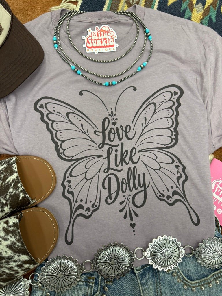 Love Like Dolly Butterfly Graphic Tee