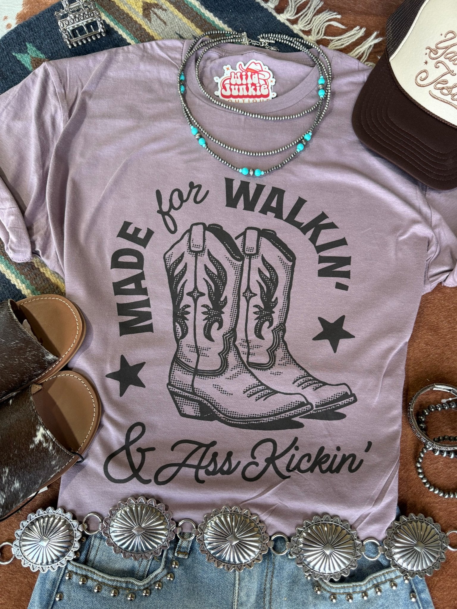 Made For Walkin' & Ass Kickin' Graphic Tee