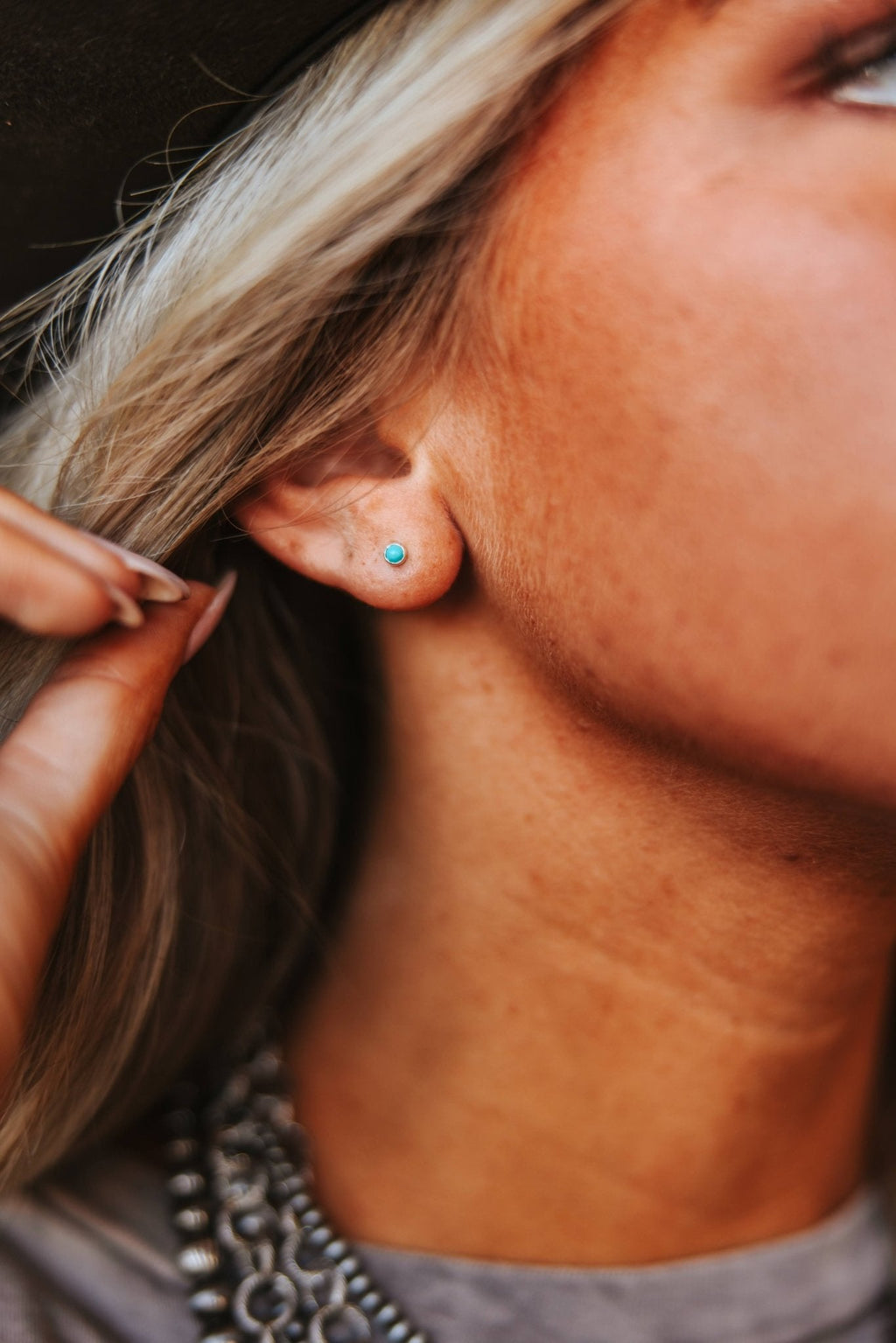 Mini Turquoise Studs