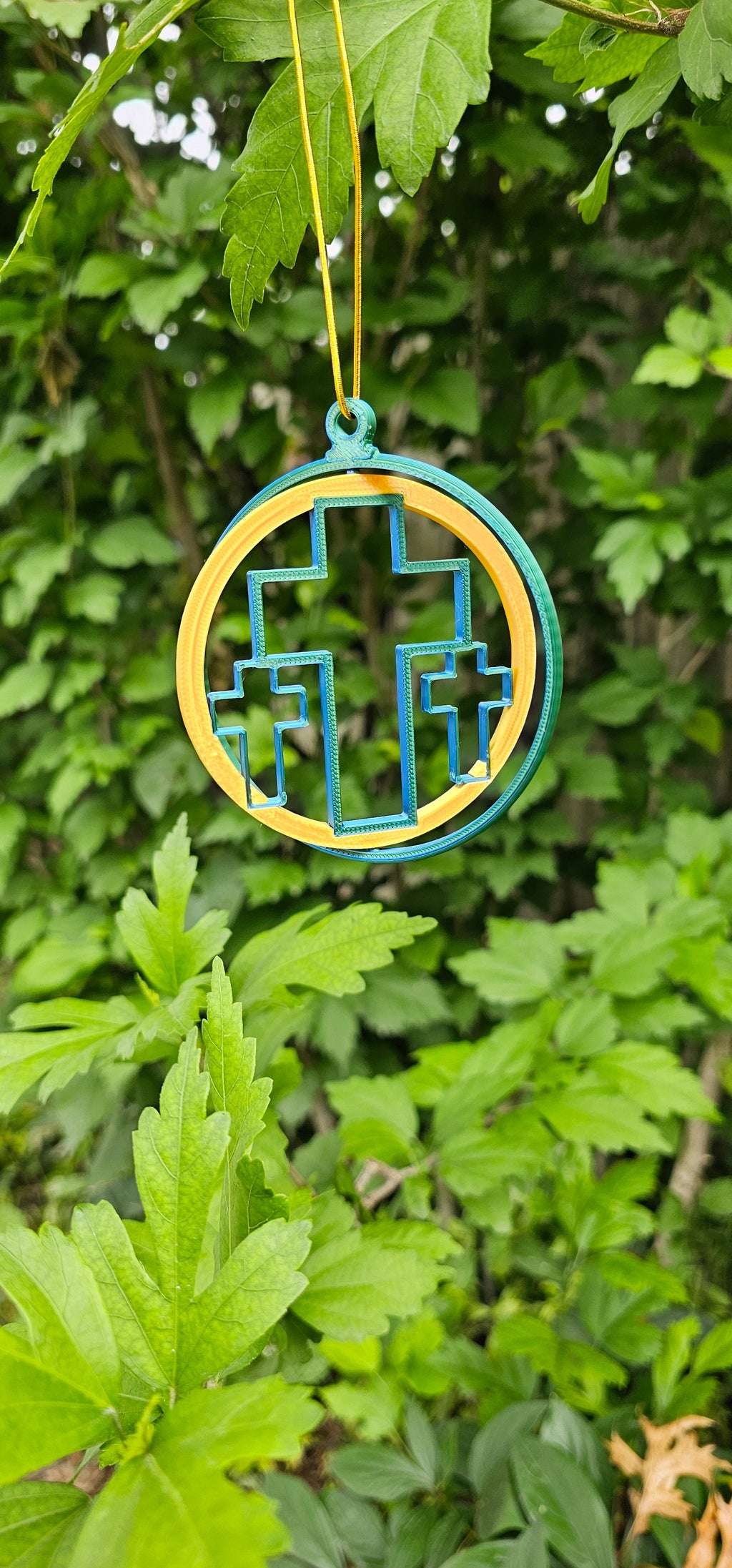Triple Cross Ornament medium