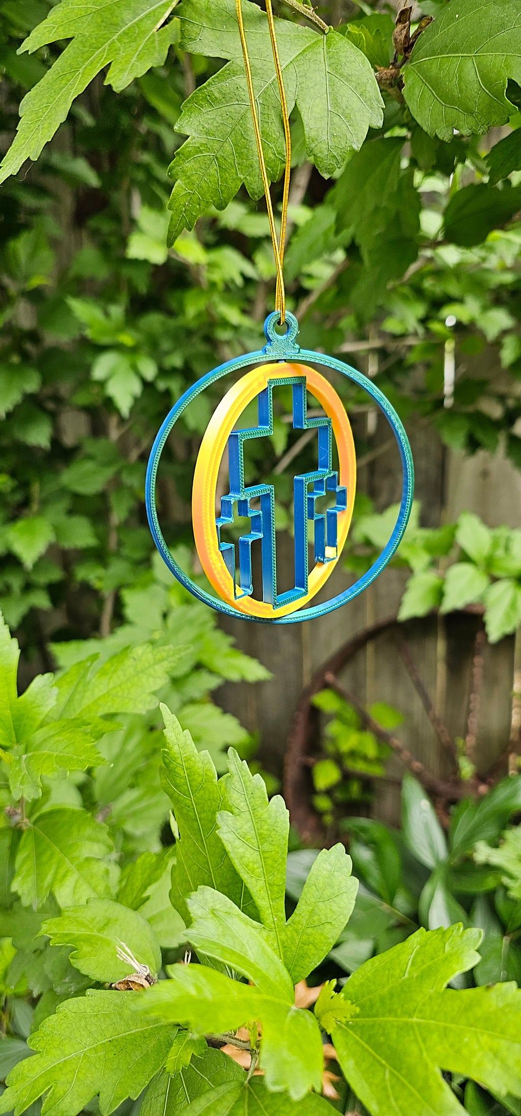 Triple Cross Ornament medium