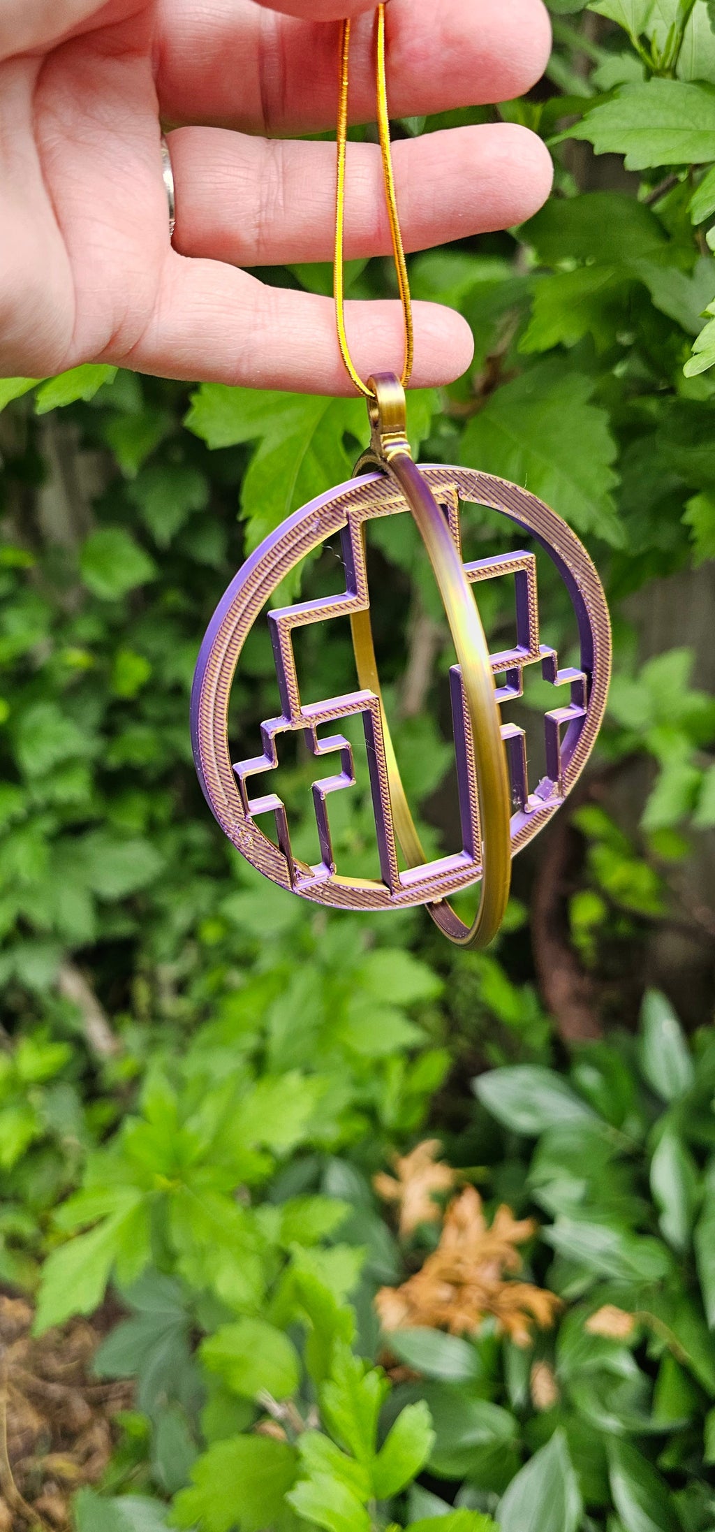 Triple Cross Ornament Medium