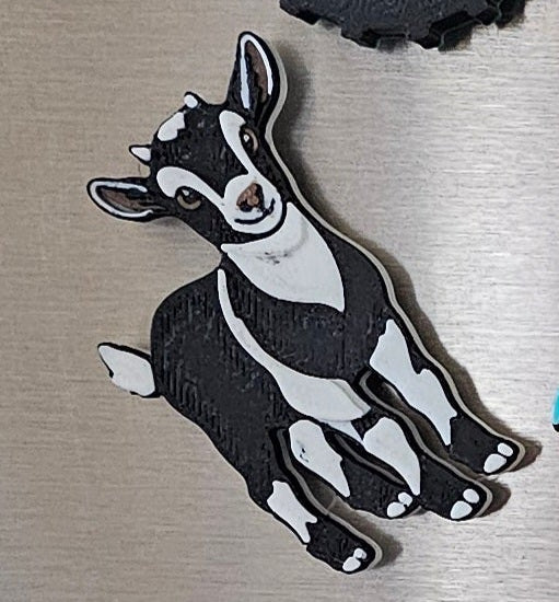 3d Farm Animal Cow Horse Tractor Magnets - Build your own farm - choice of styles