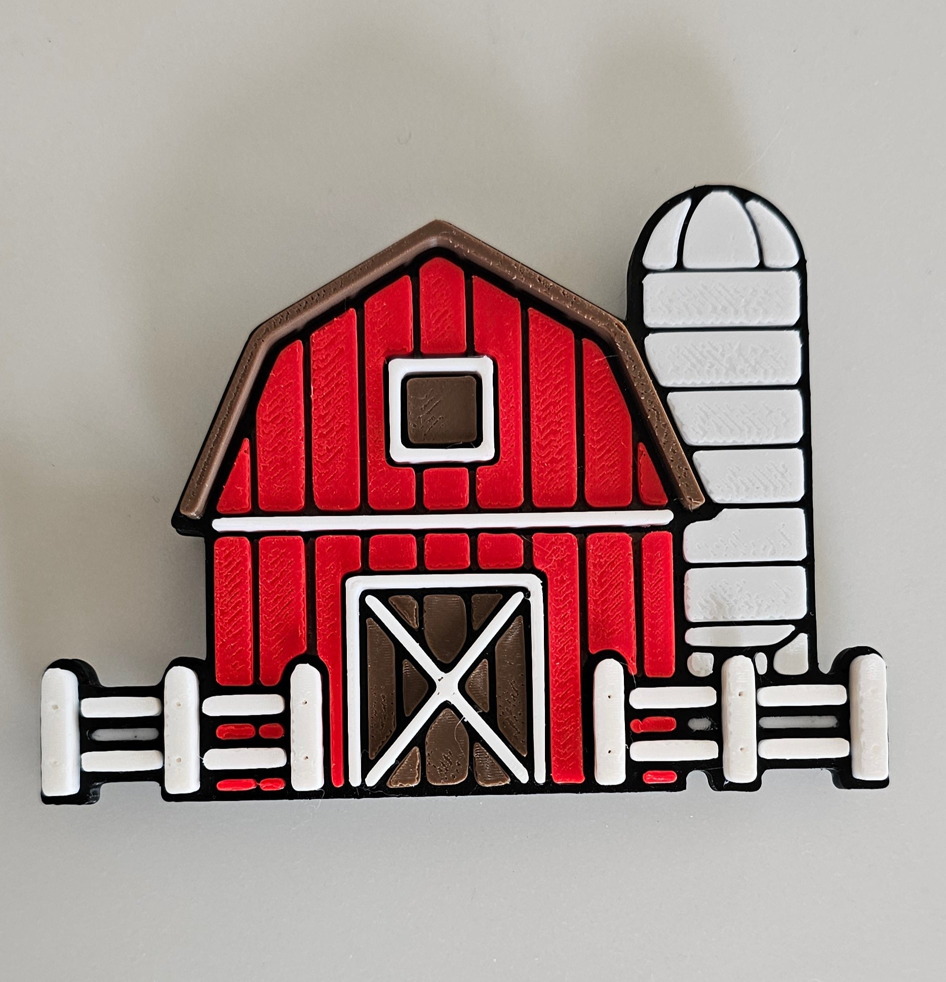 3d Farm Animal Cow Horse Tractor Magnets - Build your own farm - choice of styles