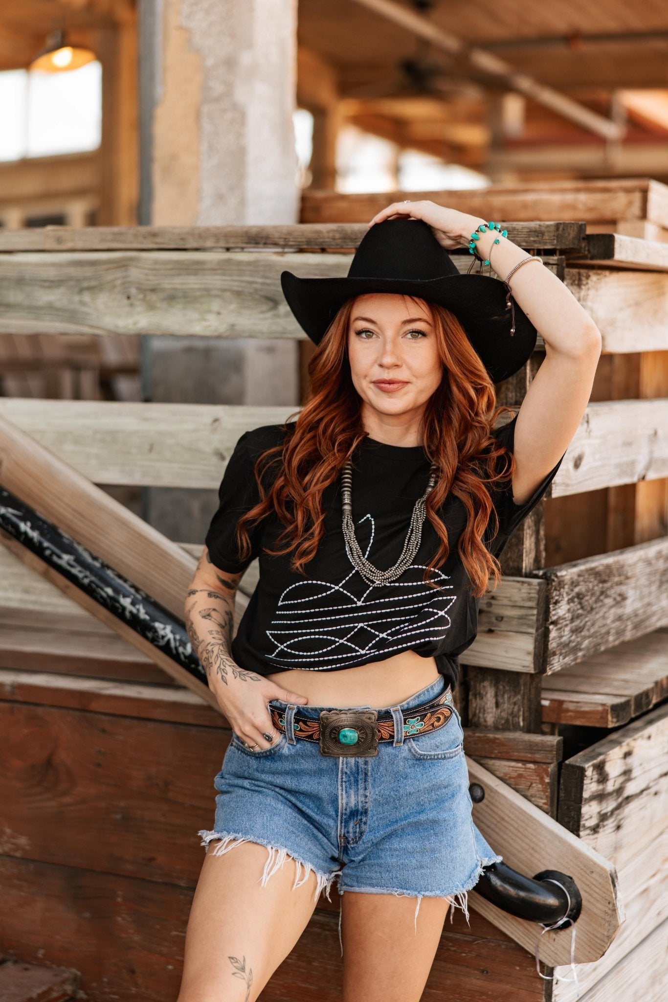 The Original, Viral Boot Stitch Western Graphic Tee