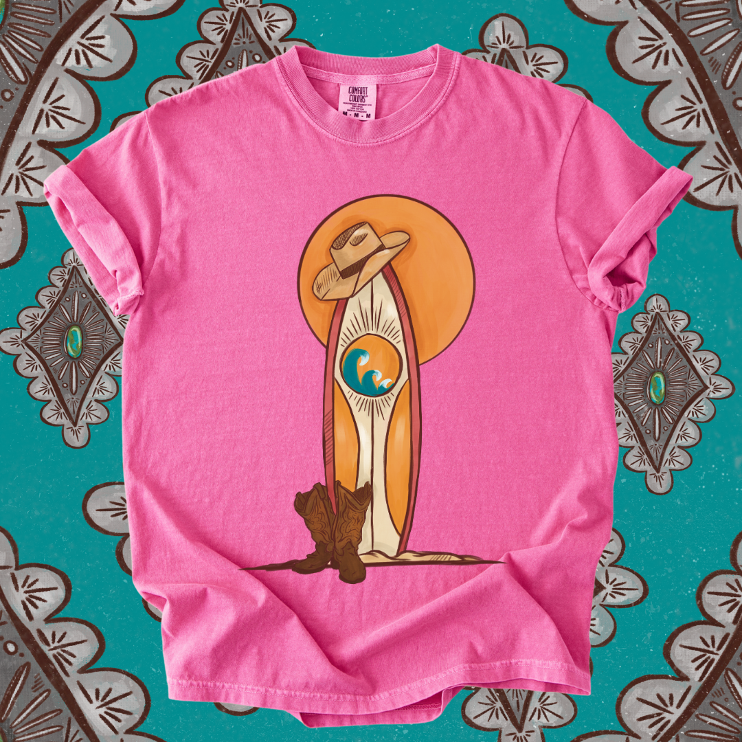 Coastal cowboy tee