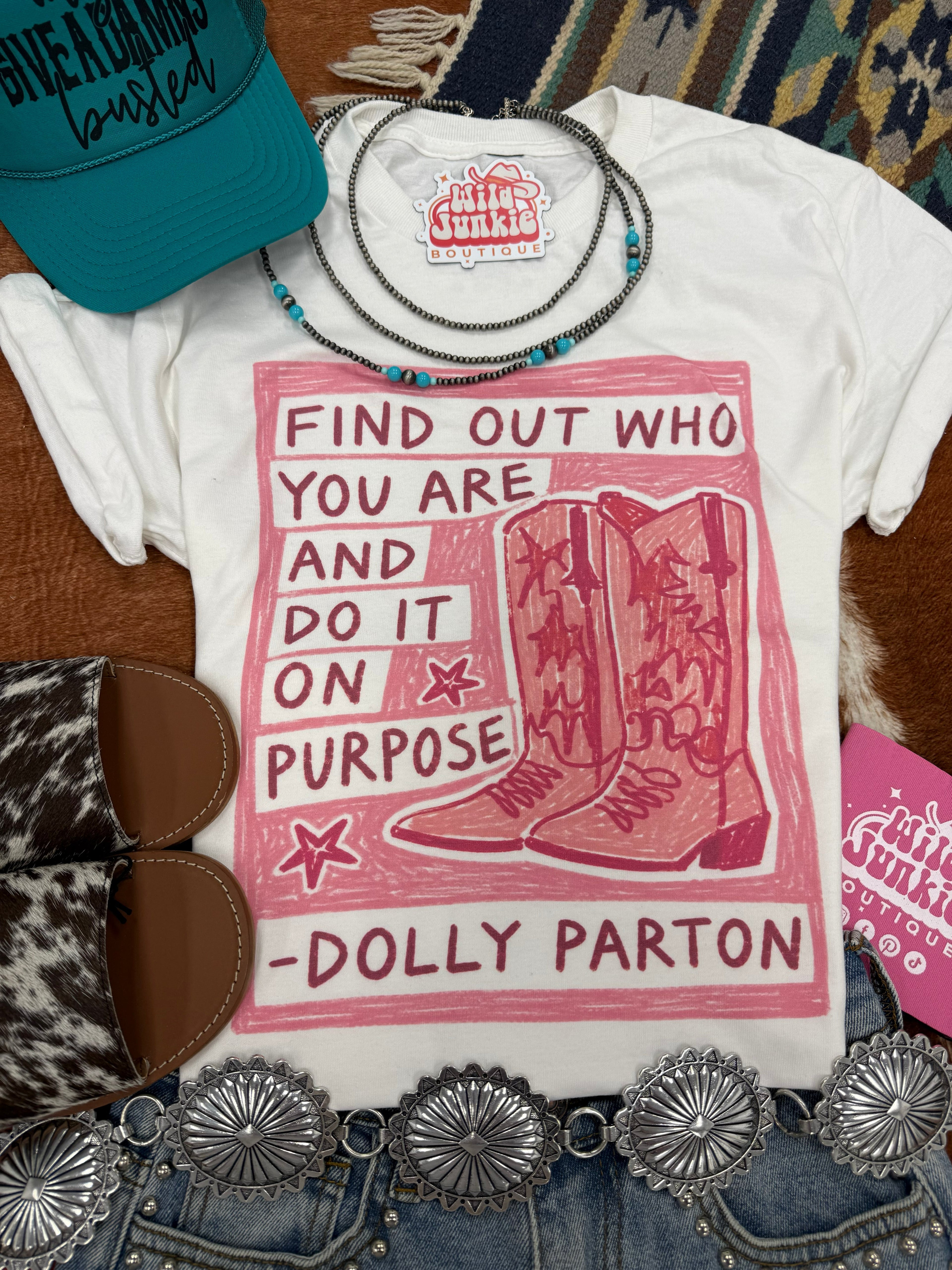 Find Out Who You Are Western Graphic Tee