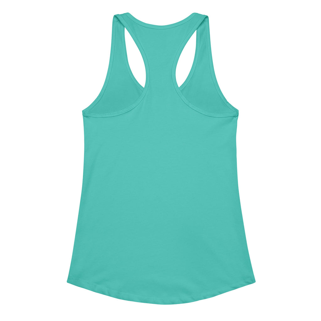 Aztec Cowboy Women’s Fitted Racerback Tank Top