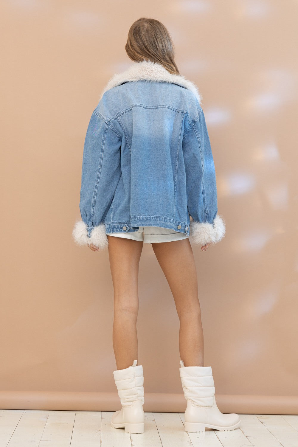 Pre Order Lined denim Jacket